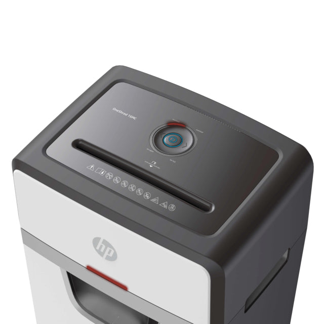Καταστροφέας Εγγράφων HP ONESHRED 16MC, μικροκοπή, κλάση P-5, χωρητικότητα 16 καρτών, κάδος 30 λίτρα, ανοιχτό γκρι