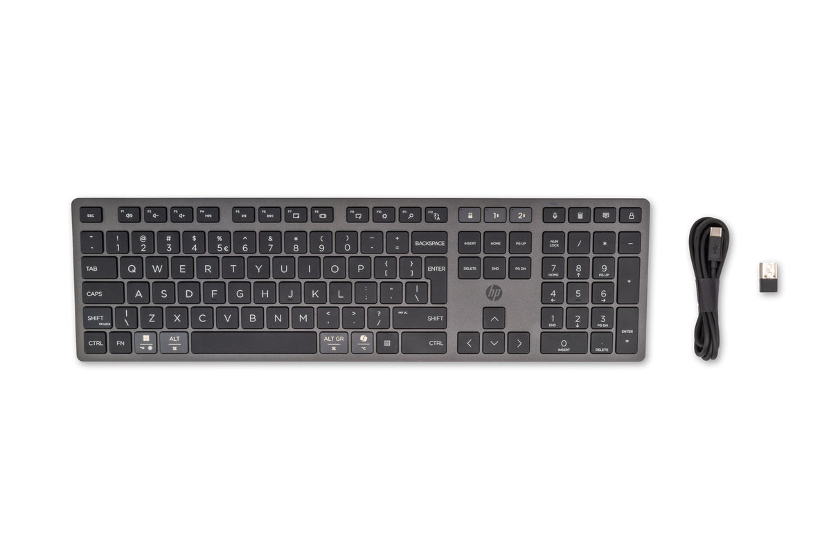 HP 720 Multi-Device Rechargeable Wireless Keyboard