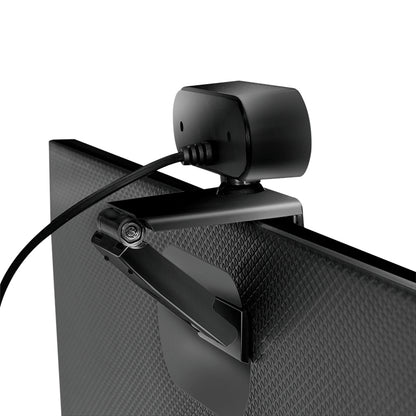 LogiLink Webcam 720p HD with Microphone - Black