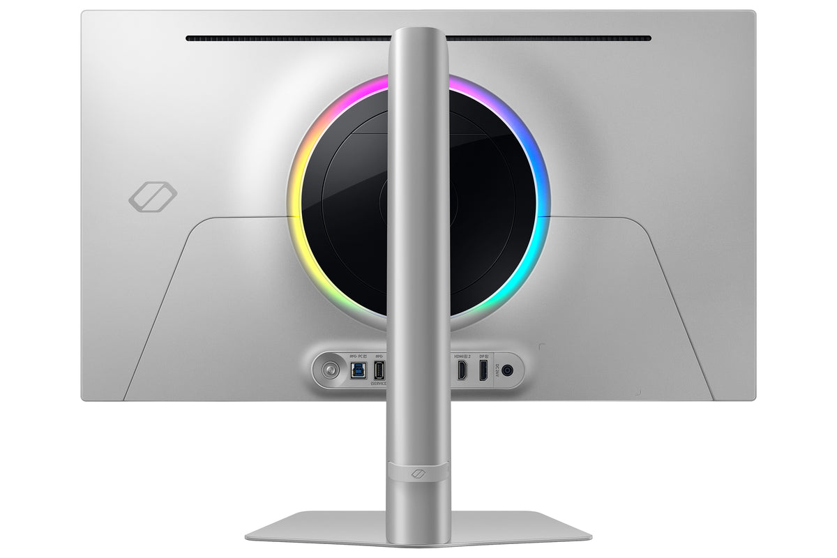 Samsung G60SD 27-Inch (68.6 cm) Quad HD OLED Computer Monitor 2560 x 1440 Pixels Silver
