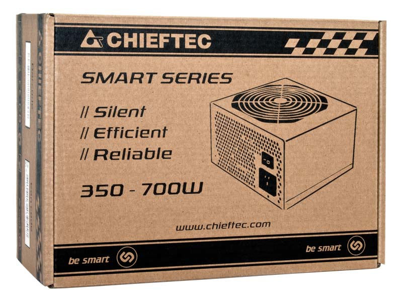 Chieftec Smart GPS-400A8 power supply unit 400 W 20+4 pin ATX ATX Black