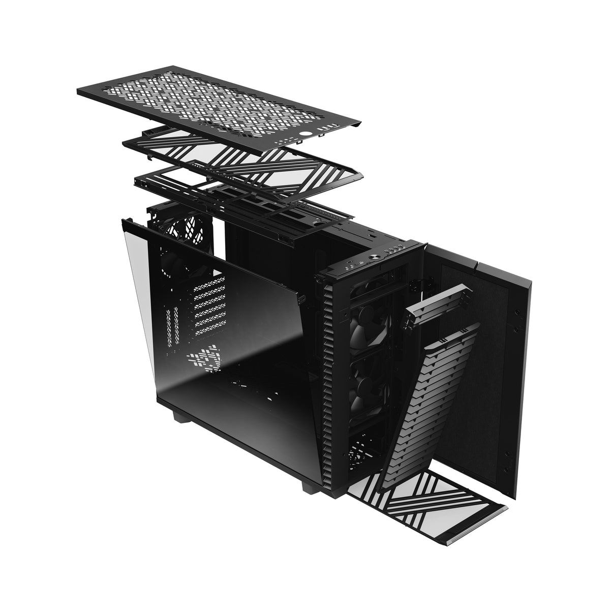 Fractal Design Define 7 TG Dark Tint (black, Tempered Glass)