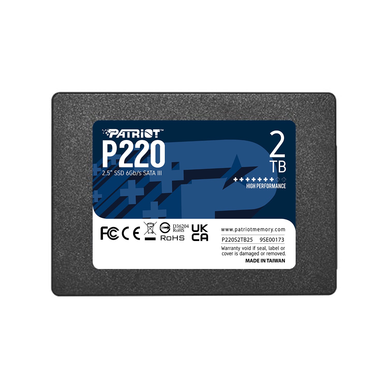 Δίσκος SSD Patriot Memory P220 2TB 2,5" Serial ATA III