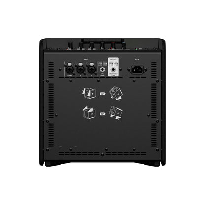 Yamaha STAGEPAS 200BTR Freestanding Public Address (PA) system 180 W Black