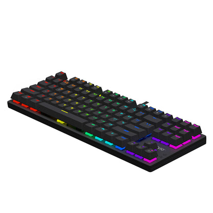 Μηχανικό πληκτρολόγιο Savio Tempest x2 RGB με διακόπτες Outemu RED