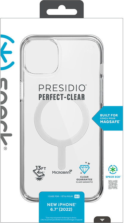 Speck Presidio Perfect Clear Case MagSafe iPhone 14 Plus