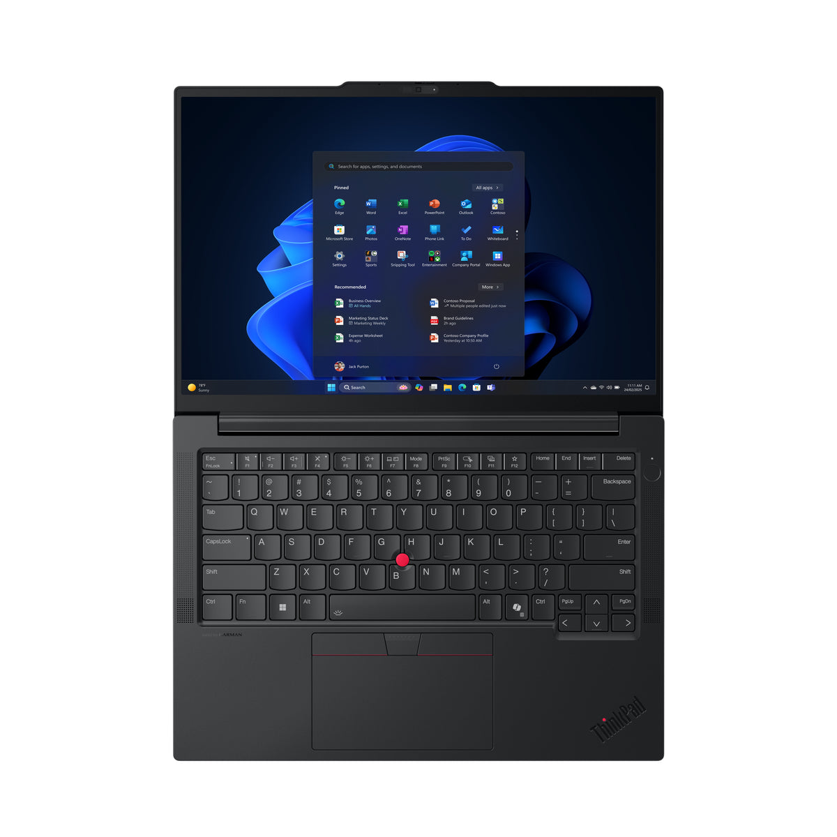 Lenovo ThinkPad E14 Gen 7 (Intel) Copilot+ PC — Intel Core Ultra 7 258V, 14" WUXGA, 32GB RAM, 1TB SSD, Windows 11 Pro, Black, English