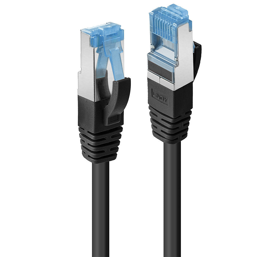 LINDY Patch Cable Cat6A S/FTP PIMF TPE Black 30m