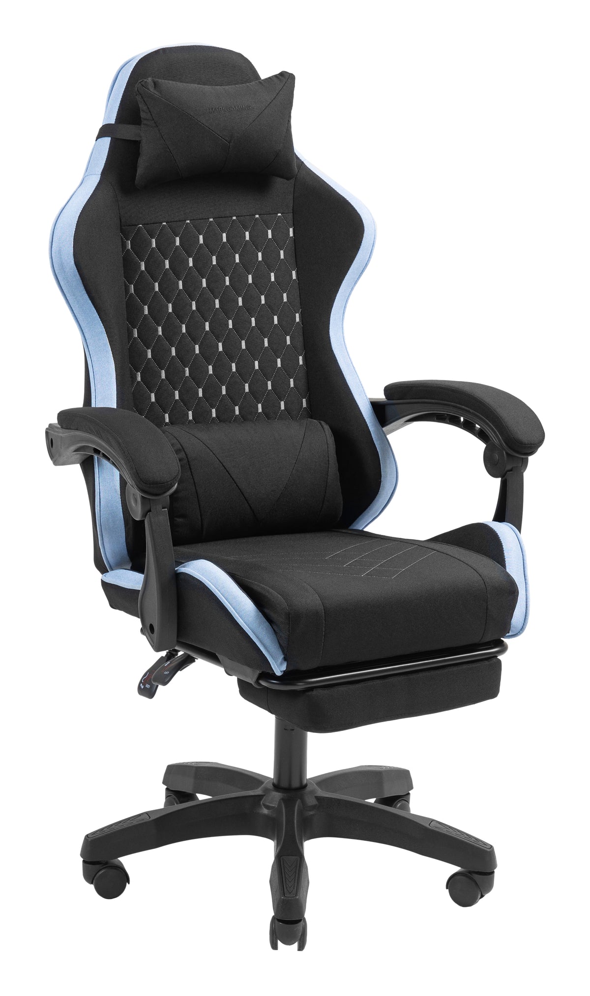 Mars Gaming MGC-X Fabric PC gaming chair Padded seat Black, Blue
