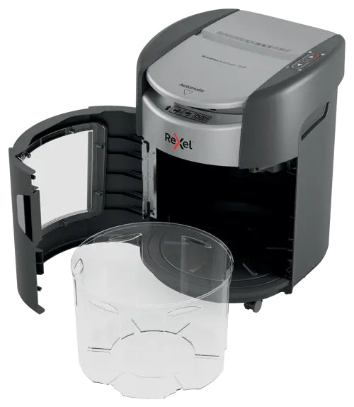 Rexel ShredMax AutoFeed+ 150X paper shredder, P4, 150 sheets, 15-litre waste bin