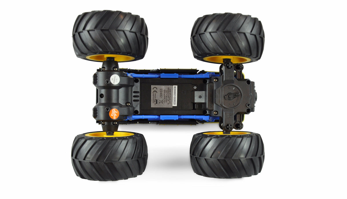 Amewi RC Monstertruck Feuerwehr 1:18 RTR Yellow/Blue /6+