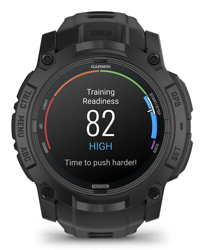 Garmin Instinct 3 Tactical Edition 3.3 cm (1.3") AMOLED 50 mm Digital 416 x 416 pixels Black GPS (satellite)
