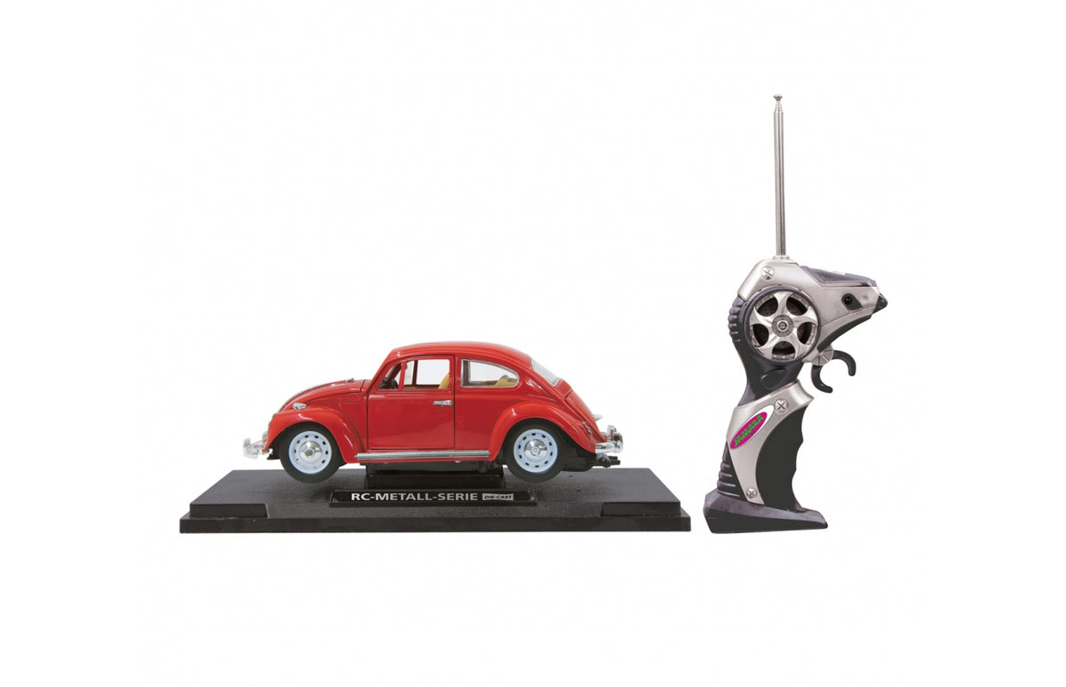 Jamara VW Beetle 1:18 RC Die-Cast 27 MHz Red, Ages 6+