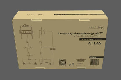 Montis Mobilny uchwyt do TV - MT191 ATLAS 152.4 cm (60")