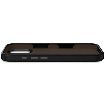 Decoded Antimicrobial Silicone Back Cover for iPhone 17 in Phantom Black