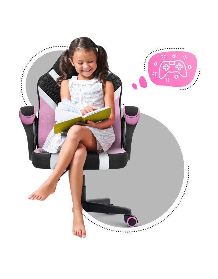 Huzaro Ranger 1.0 Pink Mesh Kids Gaming Chair