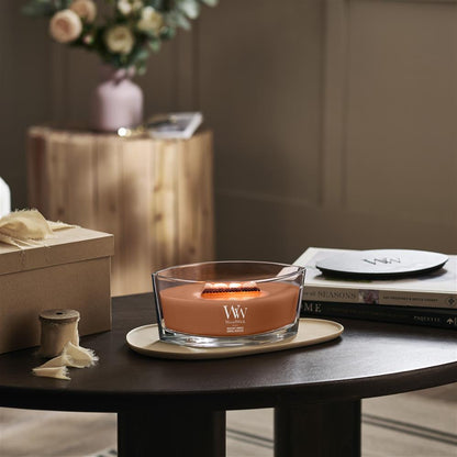 Scented Candle, Ellipse WOODWICK Radiant Amber 275 g, 1 piece