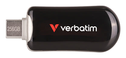 Verbatim Plectra Black 256GB USB-C Flash Drive 30226
