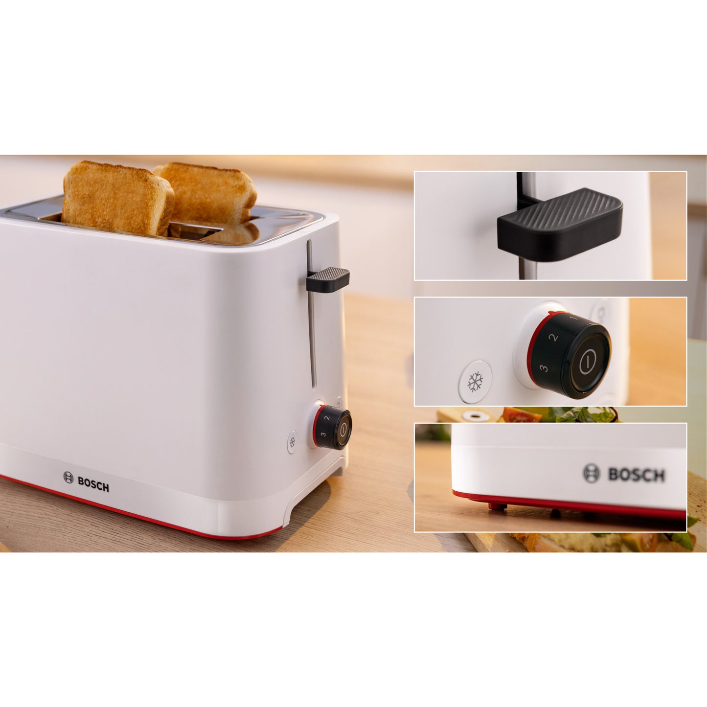 Φρυγανιέρα My Moment BOSCH TAT3M121 (λευκή)