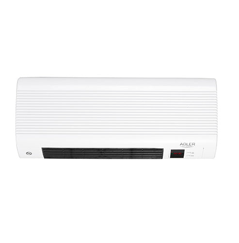 Adler AD 7714 Electric Space Heater — Indoor, Black/White, 2200 W, Fan