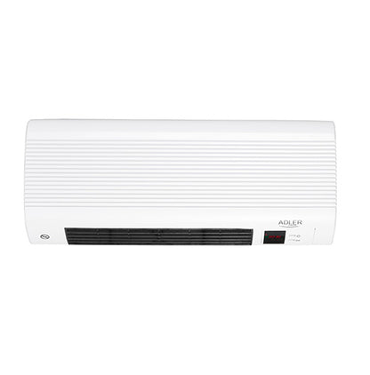 Adler AD 7714 Electric Space Heater — Indoor, Black/White, 2200 W, Fan
