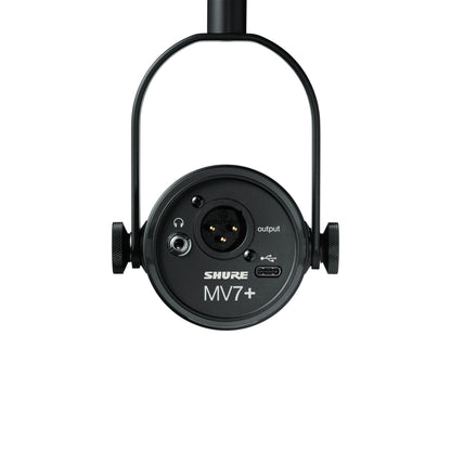 Shure MV7+-K μικρόφωνο Μαύρος (Μαύρο) Μικρόφωνο podcast