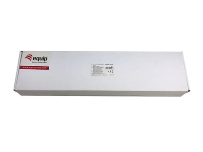 Equip 19" Patchpanel 16xRJ45 Cat5e FTP 1U    1000MHz RAL7035