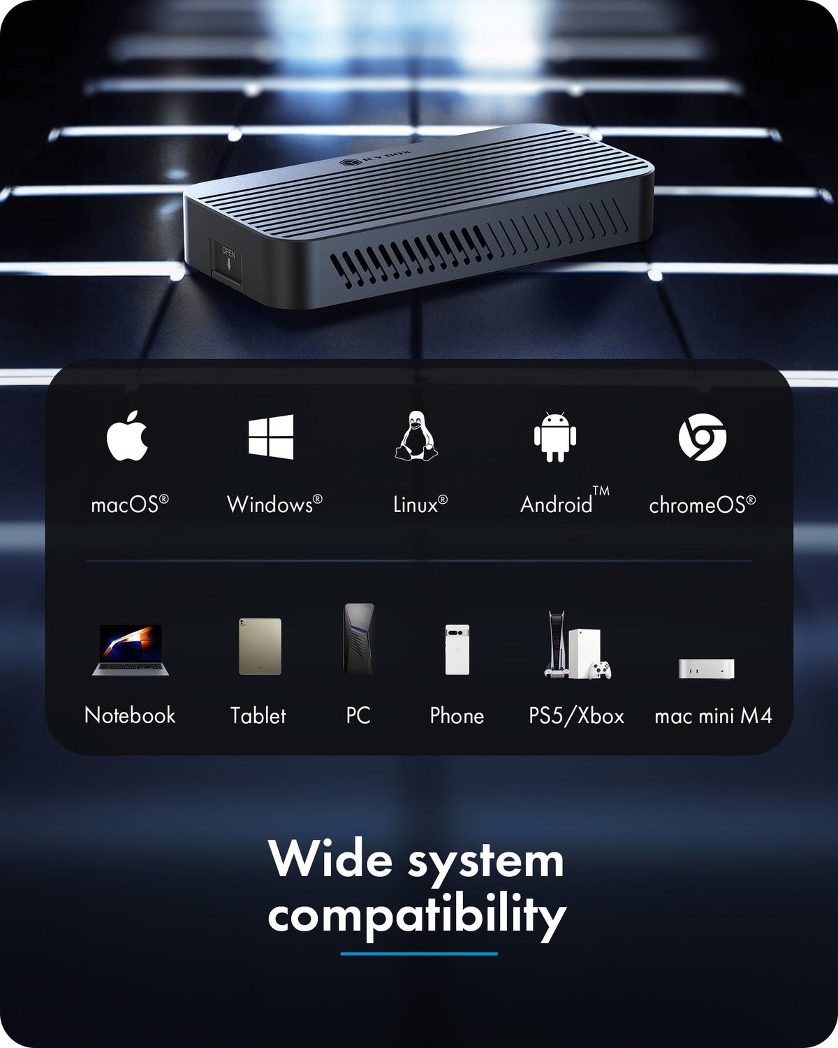 ICY BOX Diamond Case 1980 Thunderbolt 5 M.2 NVMe Enclosure
