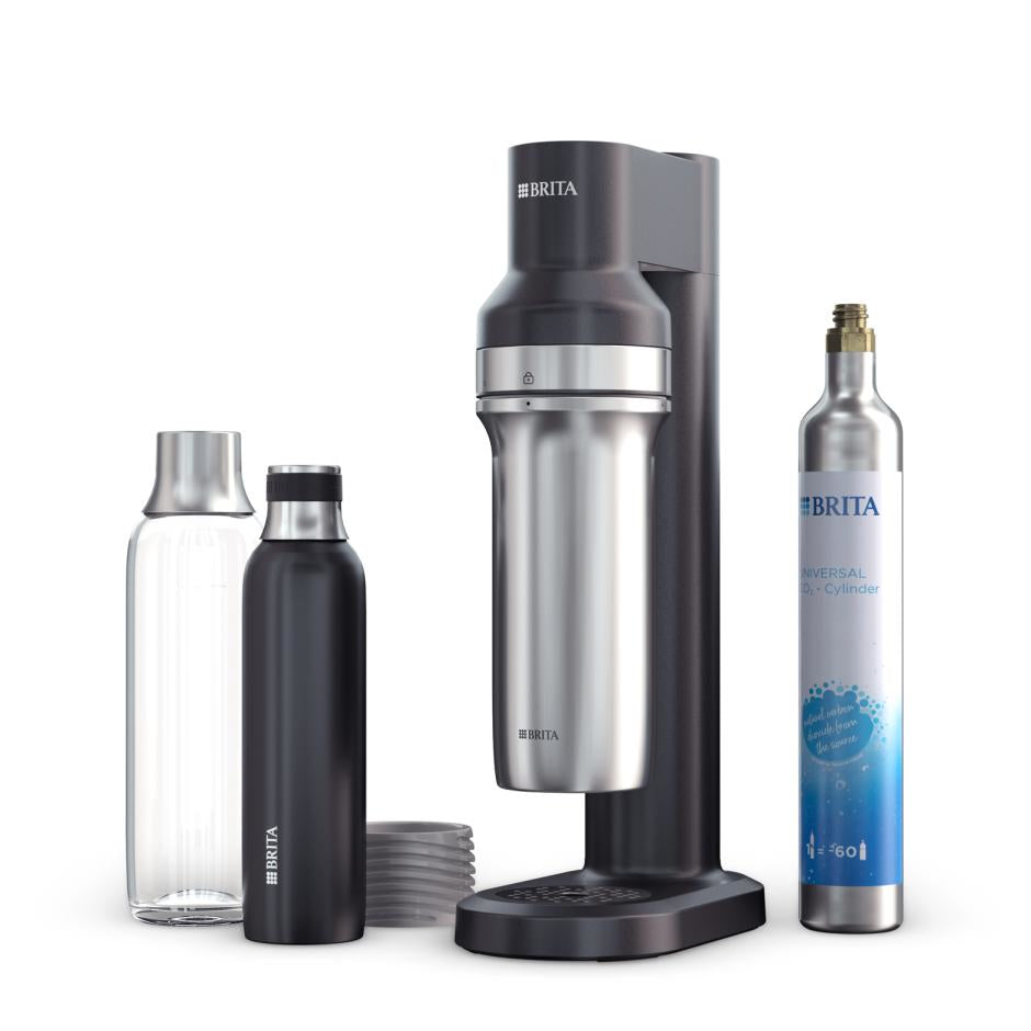 Brita sodaTRIO saturator (black)
