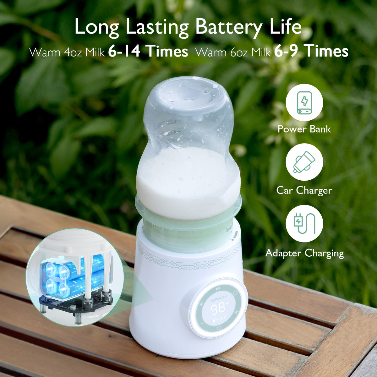 Momcozy MW003-WH12BA-A bottle warmer