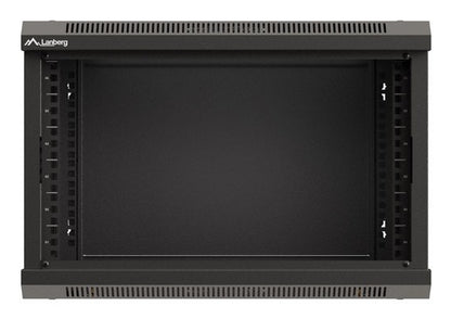 Lanberg WF03-5306-10B Rack Cabinet 6U Wall Mounted Rack Black
