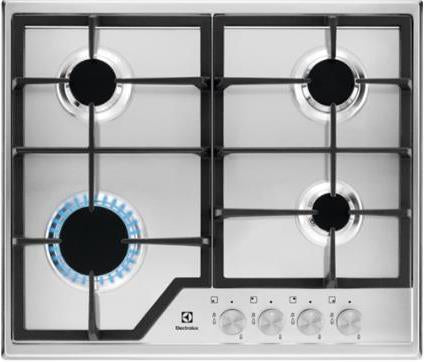 Electrolux EGS6426SX Built-in Stainless Steel Gas Cooktop with 4 Burners