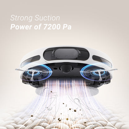 Ρομπότ καθαρισμού EZVIZ RS20 Pro, λευκό