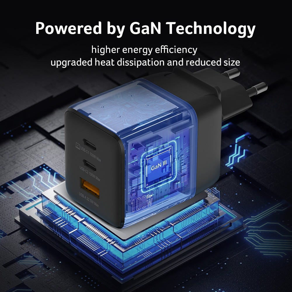 Acer GaN Charger USB-C/USB 100W