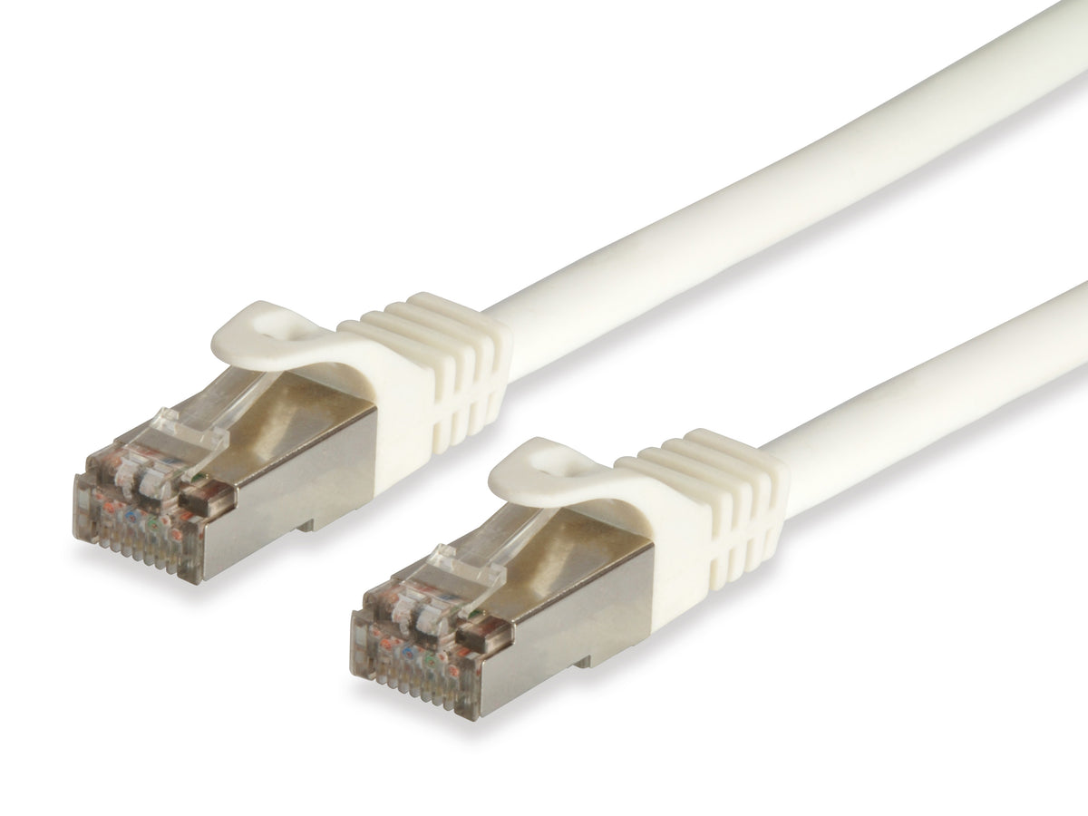 Equip Patchkabel Cat6A Cat7pro S/FTP 2xRJ45 20.00m weiß LSZH Polybeutel