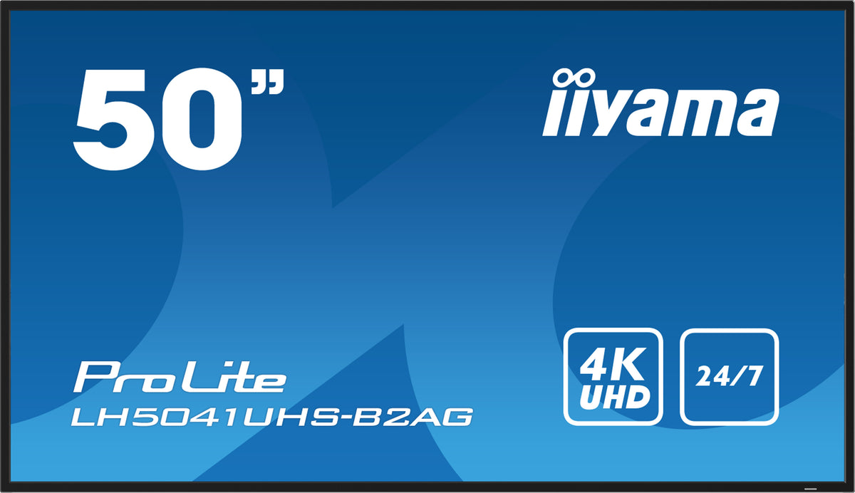 IIYAMA 125.7cm (50") LH5041UHS-B2AG 16:9 3xHDMI + USB VA 4K - Retail