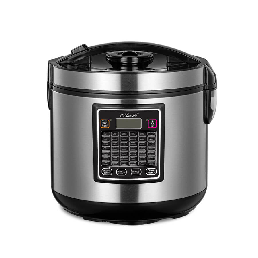 Ηλεκτρικός Πολυμάγειρας Maestro MR-793 5 Λίτρα 900 Watt σε Μαύρο και Ανοξείδωτο Ατσάλι