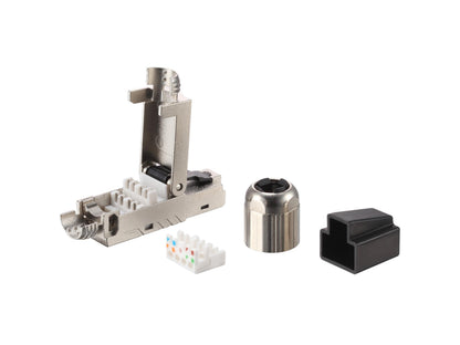 Equip Stecker Cat8.1 geschirmt   RJ45 wzf.      5Stk transp. Polybeutel