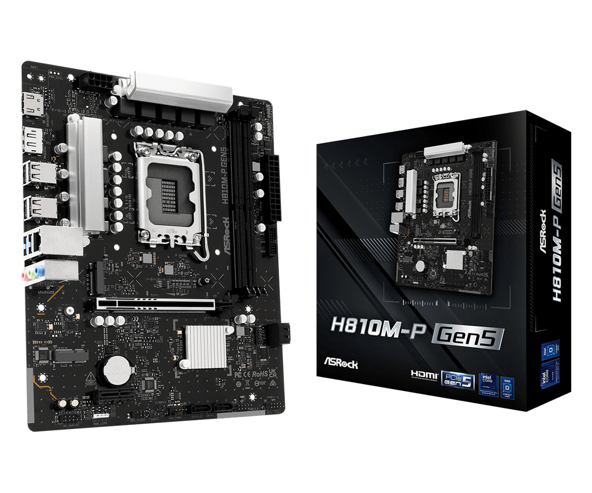 Asrock H810M-P GEN5 motherboard