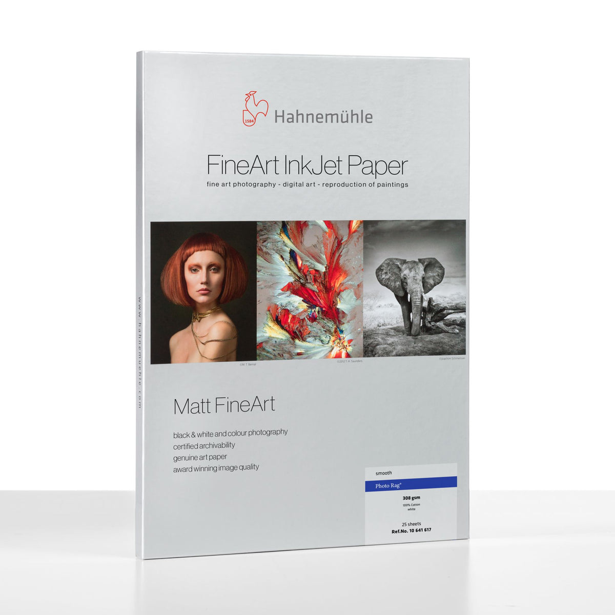 Hahnemühle Photo Rag White A2 308 g/m², 25 Sheets