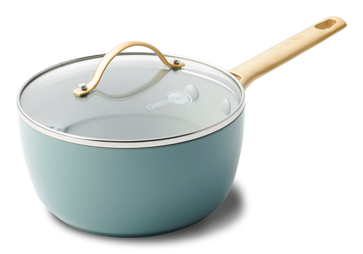 GreenPan Padova Reserve Saucepan 18cm Sky Blue