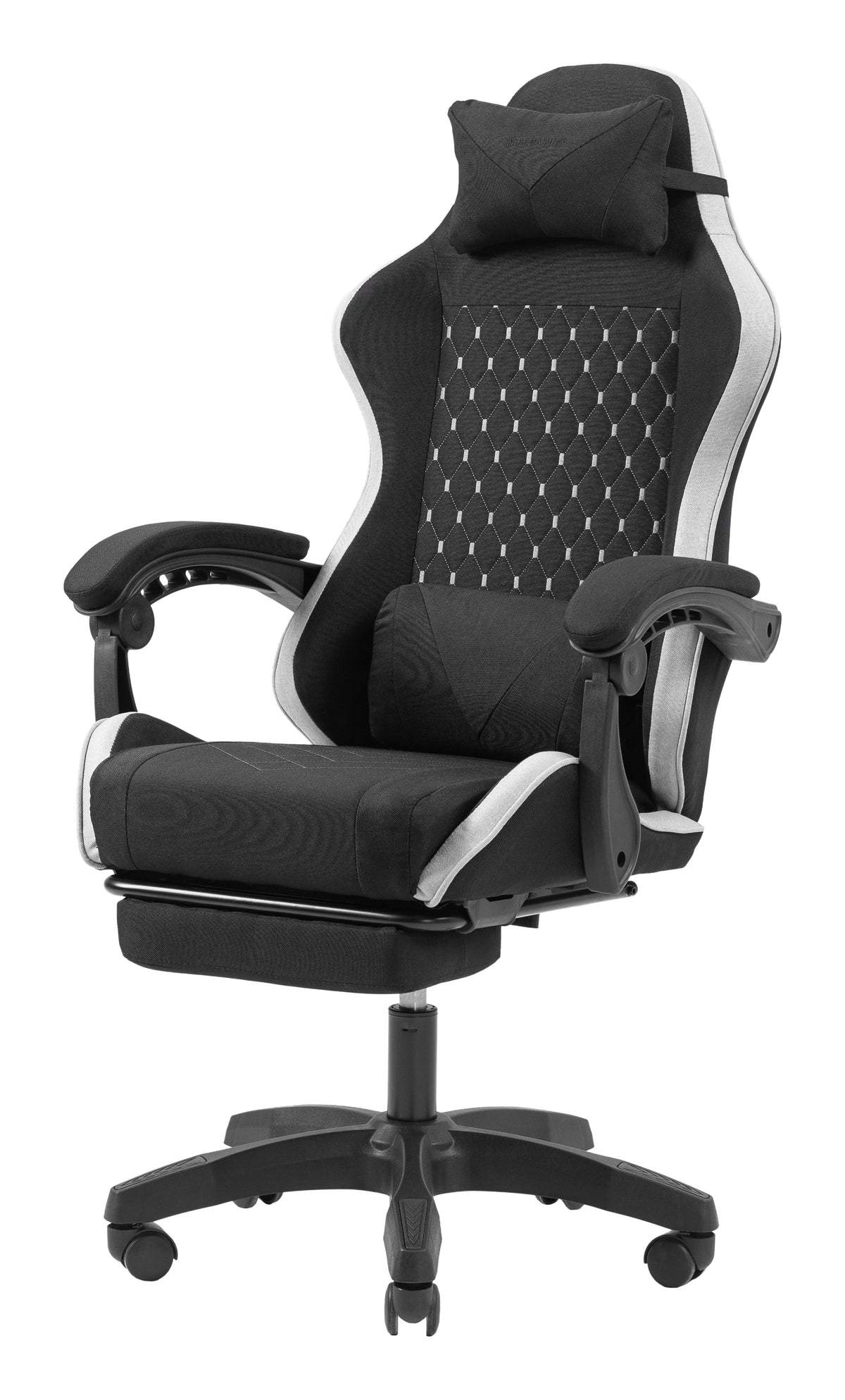 Mars Gaming MGC-X Fabric PC gaming chair Padded seat Black, White