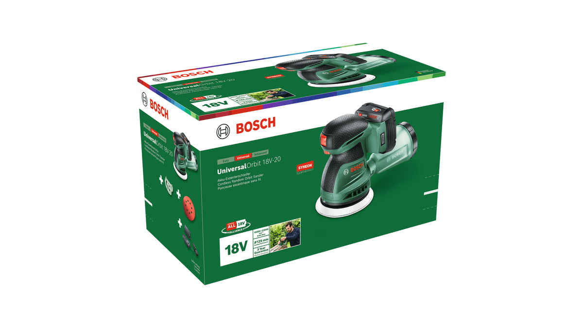 Bosch UniversalOrbit 18V-20 Random Orbital Sander