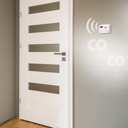 Alecto Carbon Monoxide Detector with 10-Year Sensor Lifespan and Display