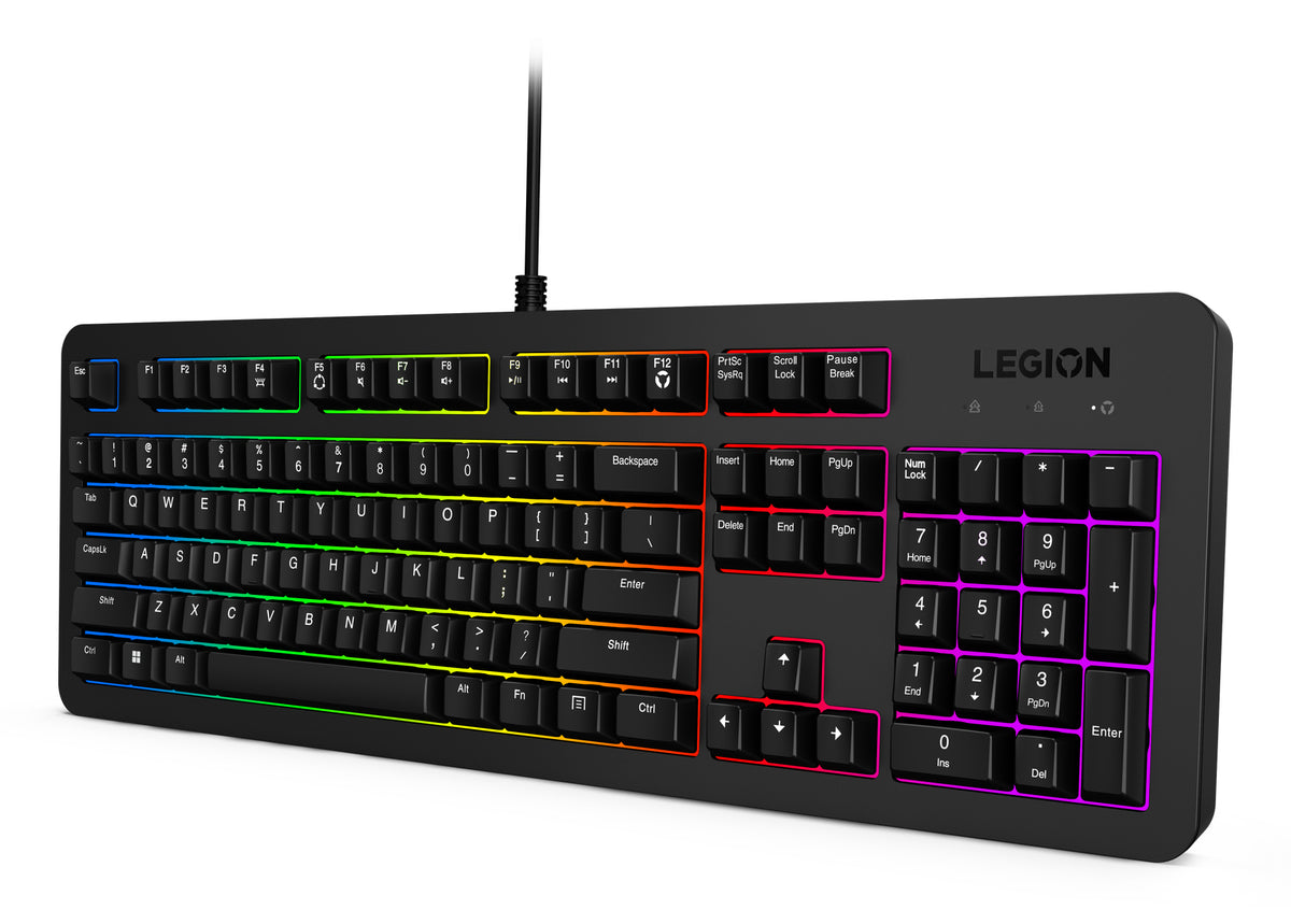 Lenovo K310 Gaming USB Keyboard — US English, Black