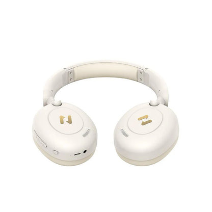 Ασύρματα Bluetooth Ακουστικά HAVIT H655BT PRO σε Μπεζ Χρώμα