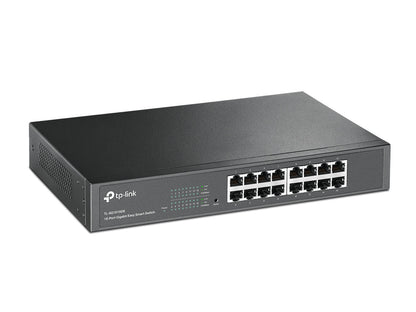 TP-Link TL-SG1016DE Network Switch Managed L2 Gigabit Ethernet (10/100/1000) Black
