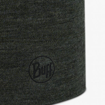 BUFF Merino Midweight Beanie — Solid Bark Cap.