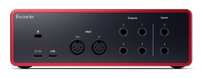 Focusrite Scarlett 4i4 4ης Γενιάς - Επαγγελματική Ηχητική Διεπαφή