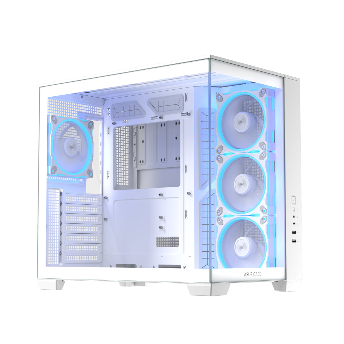 Asus A32 PLUS TG ARGB WHITE Computer Case